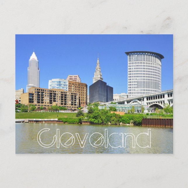 Cleveland, Ohio, USA Vykort (Framsida)