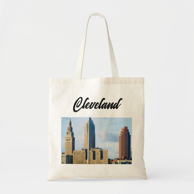 CLEVELAND,OHIO-väska Tygkasse (Framsidan)