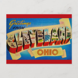 Cleveland Ohio Vintage vykort