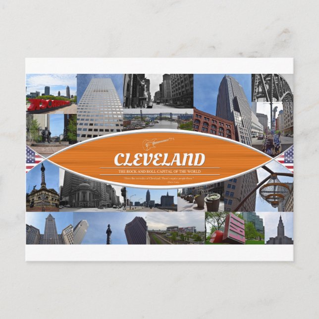 Cleveland Postcard Vykort (Framsida)