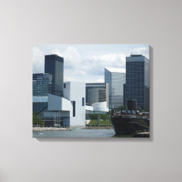 CLEVELAND ROCK AND ROLL HALL canvas