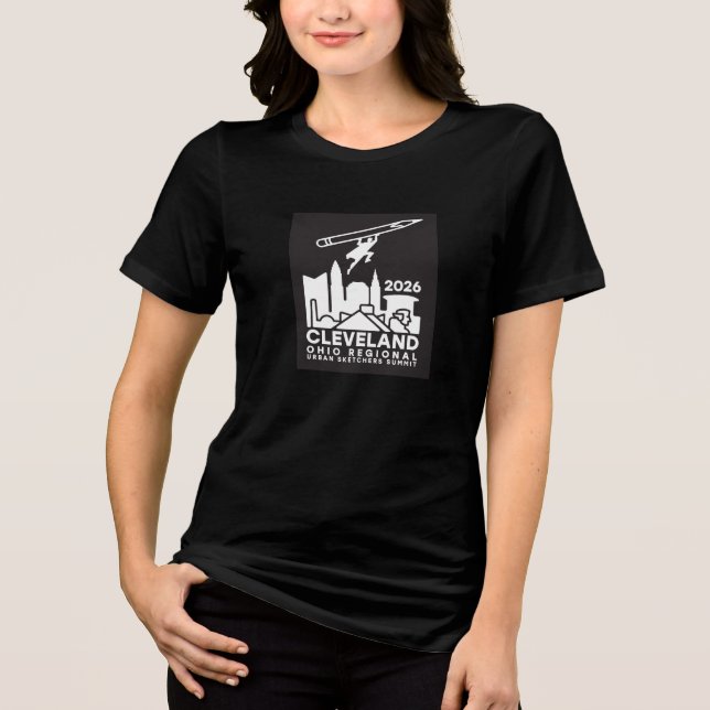 Cleveland Sketchers Summit - Damtröja T Shirt (Framsida)