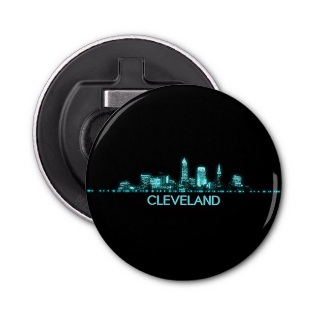 Cleveland Skyline Flasköppnare (Framsidan)