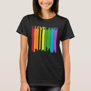 Cleveland Skyline HBTQ Pride T Shirt