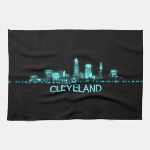 Cleveland Skyline Kökshandduk