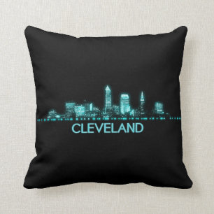 Cleveland Skyline Kudde