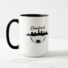 Cleveland Skyline Soccer Mugg
