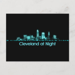 Cleveland Skyline Vykort