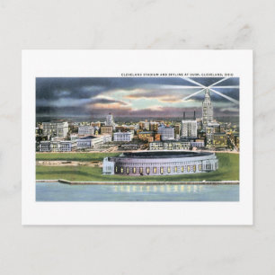 Cleveland Stadium, Cleveland, Ohio Vykort