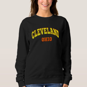 Cleveland State of Ohio Sporty Aesthetic Cleveland T Shirt