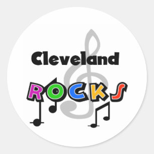 Cleveland Sten Runt Klistermärke