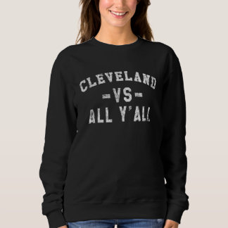Cleveland vs All Yall för Y'All i Ohio Vintage T Shirt