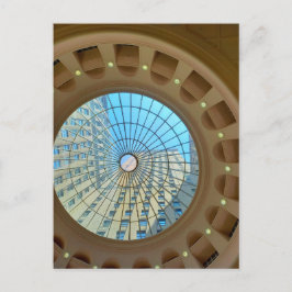 Cleveland window ceiling Tower Center Vykort