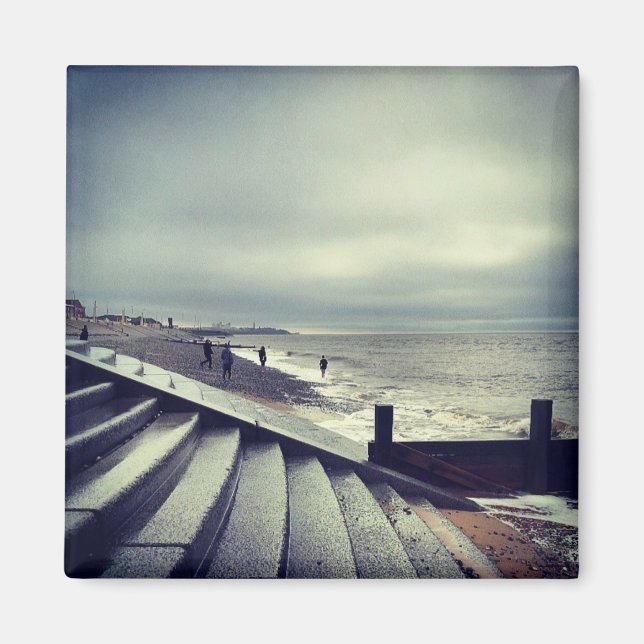 Cleveleys Beach Magnet (Framsidan)