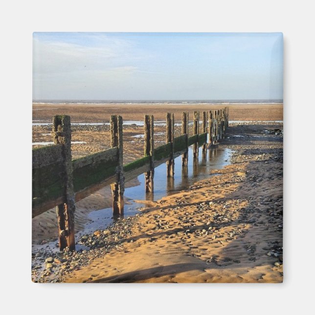 Cleveleys Beach Magnet (Framsidan)
