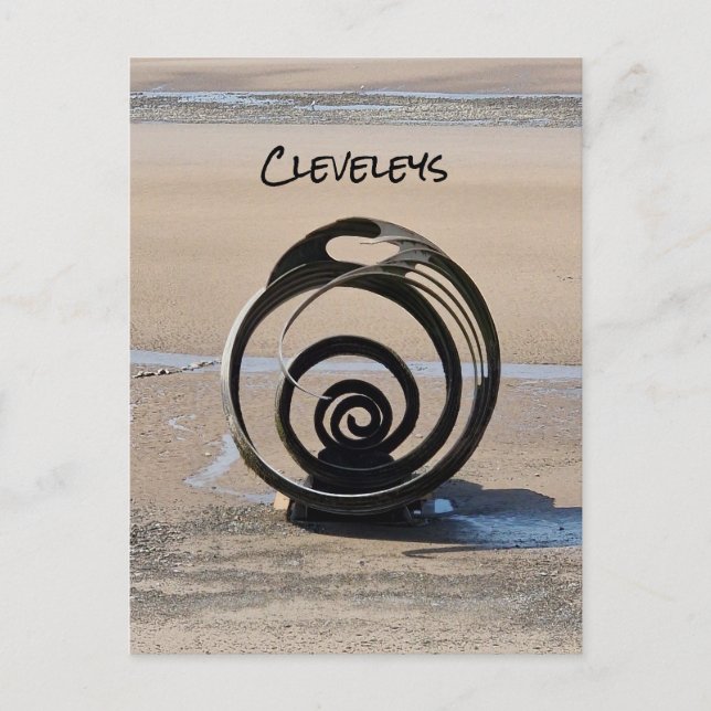 Cleveleys Vykort (Framsida)