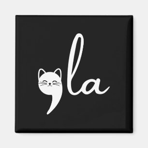 Clever Cat Dam Magnet