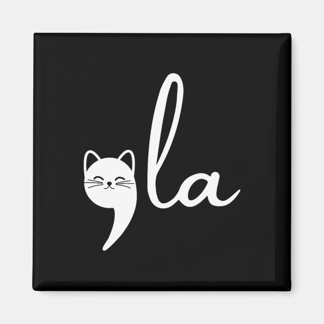 Clever Cat Dam Magnet (Framsidan)