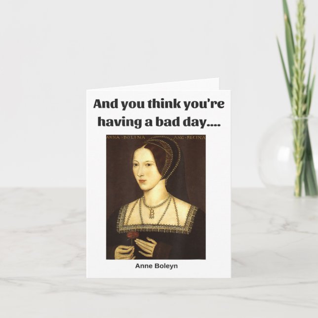 Clever Creations Blue Uni-adults Modern Round Coll Kort (Framsida)