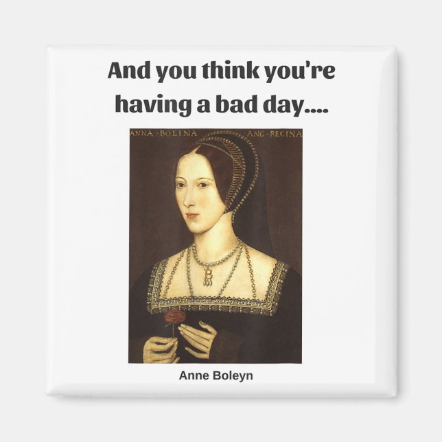 Clever Creations Blue Uni-adults Modern Round Coll Magnet (Framsidan)