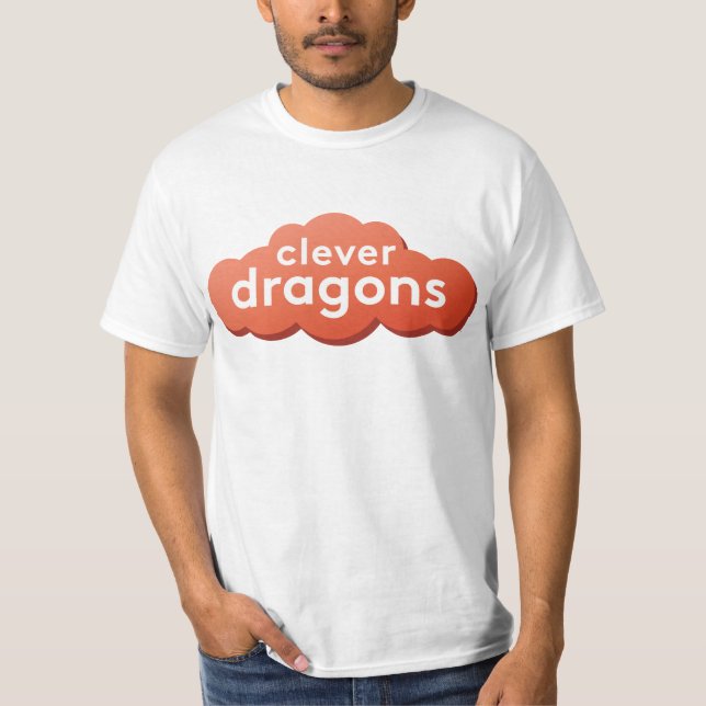 Clever Dragons Shirt T (Framsida)