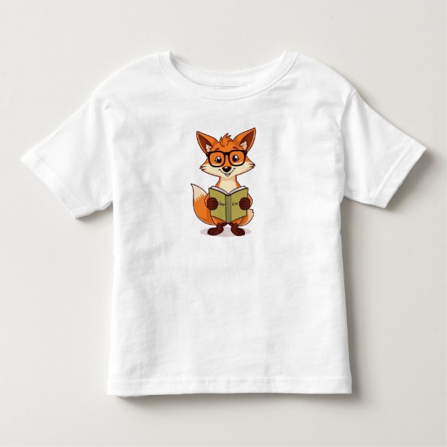 Clever Fox T Shirt (Framsida)