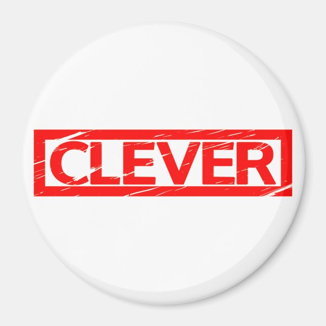 Clever Frimärke Magnet (Framsidan)
