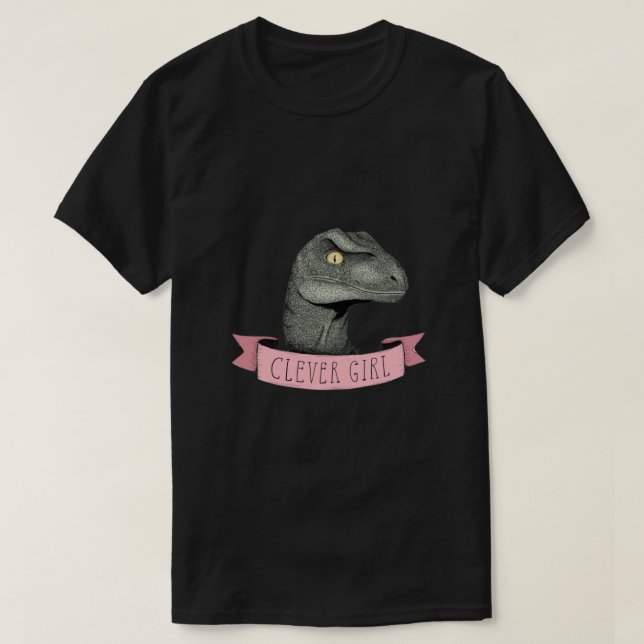 Clever Girl Classic T Shirt (Design framsida)