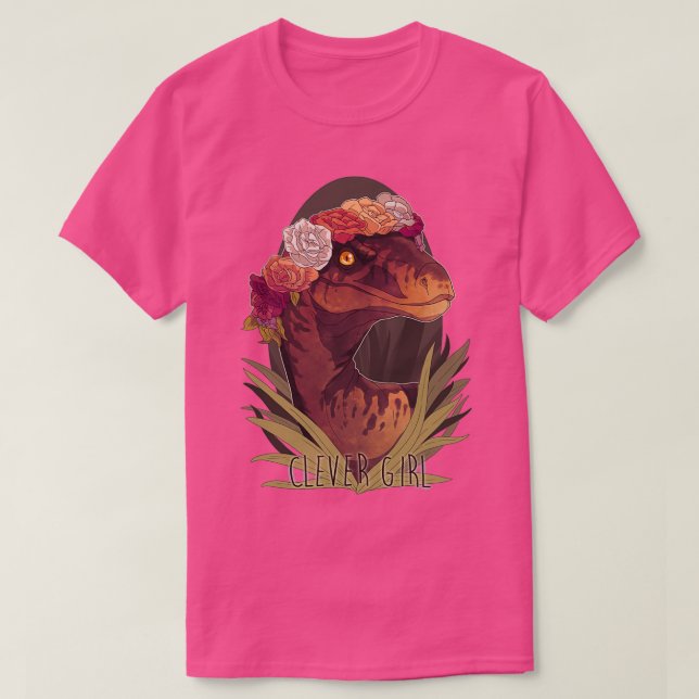 Clever Girl T Shirt (Design framsida)