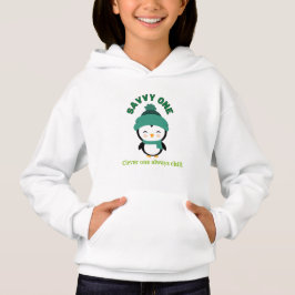 Clever One Always Chill Pingvin Hoodie | Coola Bar T Shirt