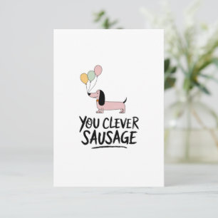 Clever Sause-Grattisar Tack Kort