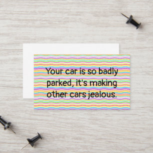 Clever Witty Bad Parking
