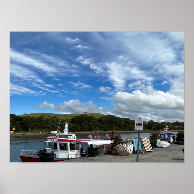 Clew Bay County Mayo Ireland Europe Poster (Framsidan)