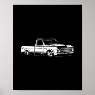 Clic 1967 C10 Lastbil C10 Lastbil Custom 10 Poster
