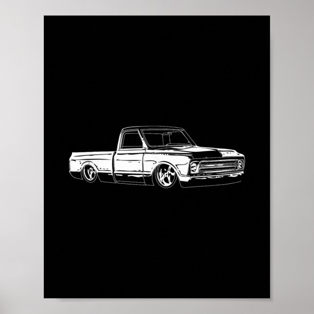 Clic 1967 C10 Lastbil C10 Lastbil Custom 10  Poster (Framsidan)
