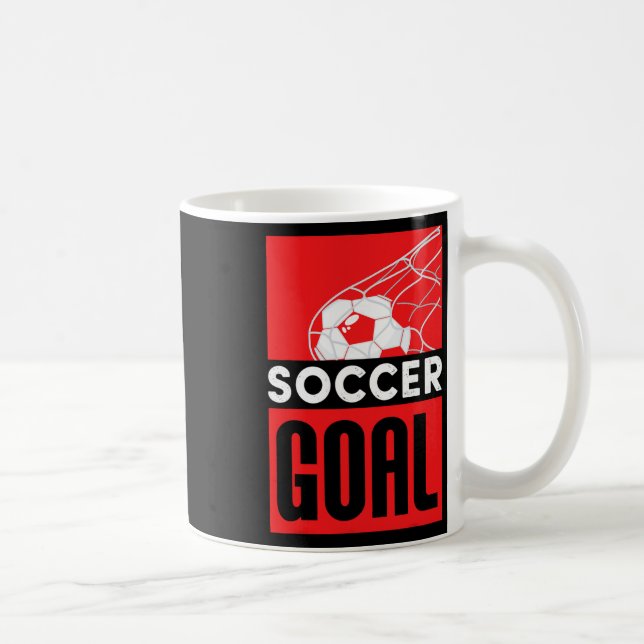 Clic Footll Design För Spelare Och Fans, Fotbollst Kaffemugg (Höger)