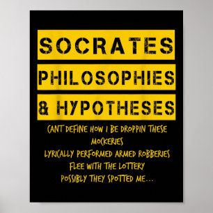 Clic Golden Era 90s Hip-skutt Rap Music Quote Poster