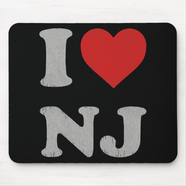 Clic I Love Nj Y2k Souvenir I Heart New Jersey  Musmatta (Framsidan)