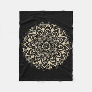 Clic Mandala Stil 86 47 Subtle Anti Trump Resisten Fleecefilt