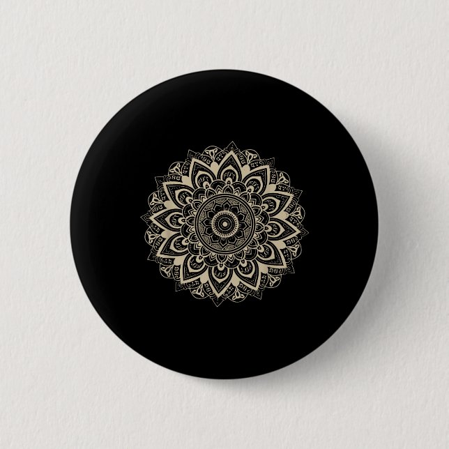 Clic Mandala Stil 86 47 Subtle Anti Trump Resisten Knapp (Framsida)
