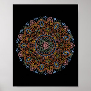 Clic Mandala Stil 86 47 Subtle Anti Trump Resisten Poster