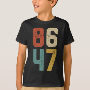 Clic Retro Vintage 80s Stil 86 47 T Shirt