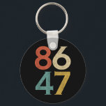 Clic Vintage 80s Stil 86 47 Anti Trump Nyckelring<br><div class="desc">Klick Vintage 80-talet Stil 86 47 Antitrumputlöst vårt sortiment av nyckelkedjor i säsong som skapats för att framkalla känslor av lycka och kärlek i familjeinteraktioner.</div>