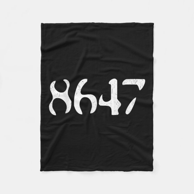 Clic Vintage 8647 - Lustigt liberalt Fleecefilt (Framsidan)