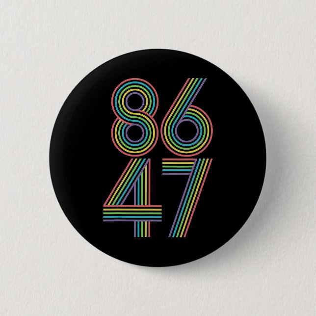 Clic Vintage Resist Trump 8647  Knapp (Framsida)