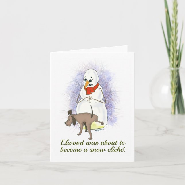 Cliché Sticker Kort (Framsida)