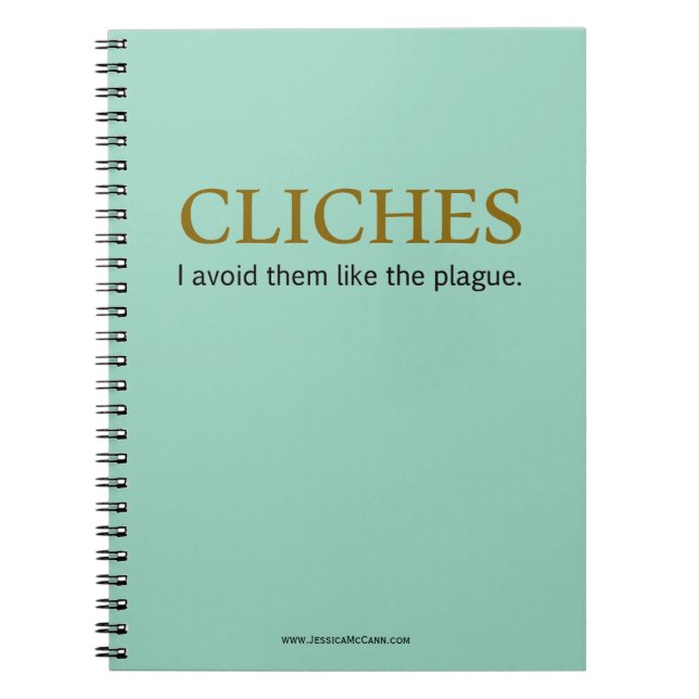 Clichéer Journal Anteckningsbok (Framsidan)