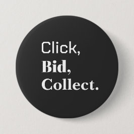Click, Bid, Collect. Book Button Knapp