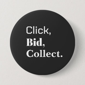 Click, Bid, Collect. Book Button Knapp