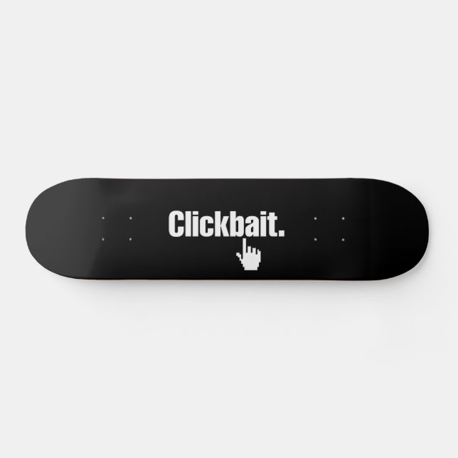 Clickbait. Mini Skateboard Bräda 18,5 Cm (Horz)